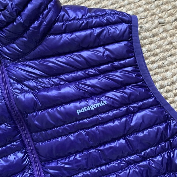 Patagonia Women’s Purple Puff Vest - Picture 2 of 8